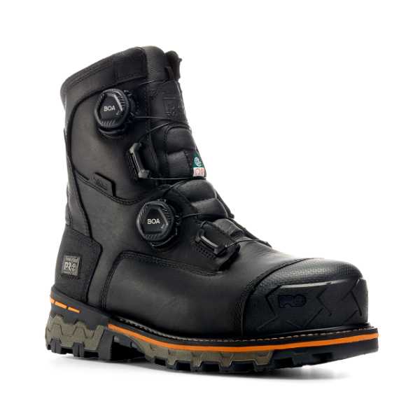 Timberland Pro ブラック ハイカットブーツ Men's Timberland Pro Boondock HD Waterproof Insulated CT